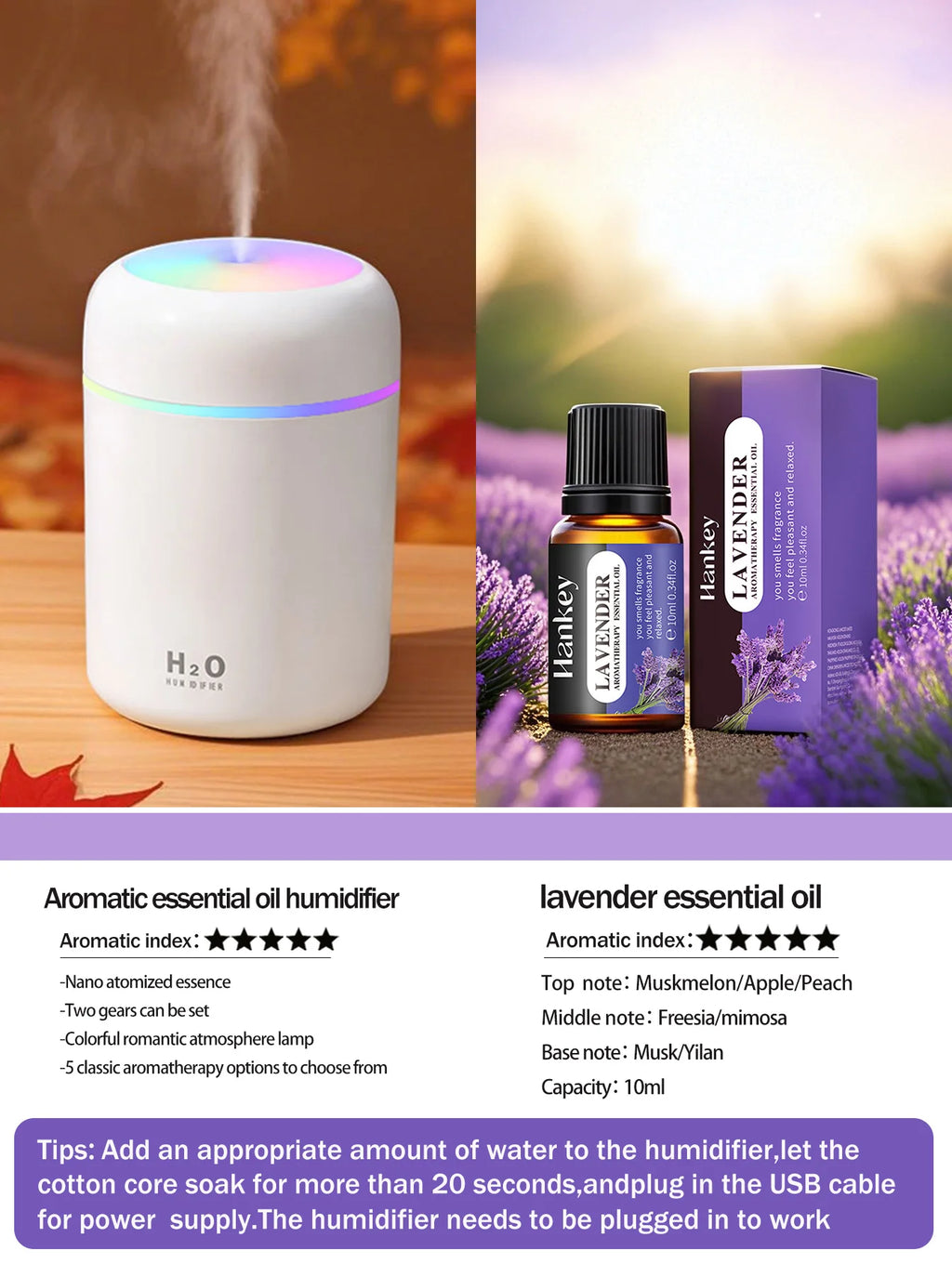 300ml Aromatherapy Diffuser