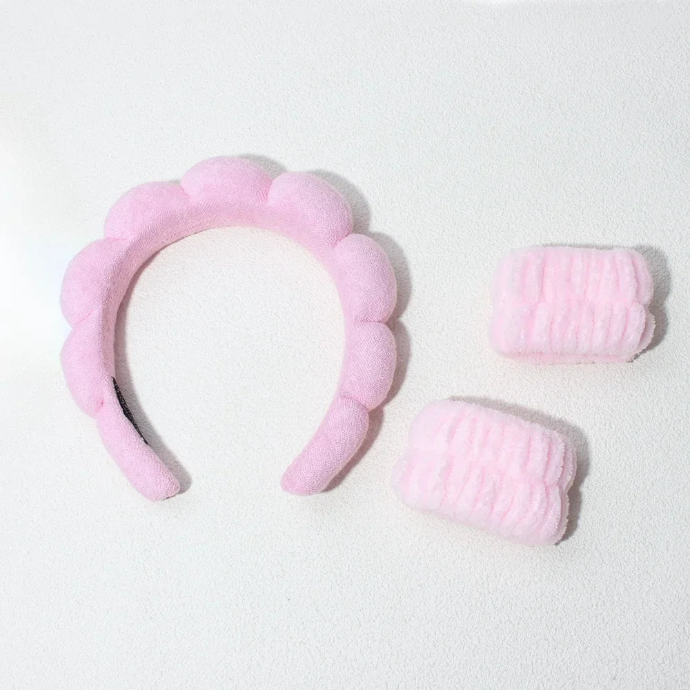 3PCS Stylish Washing Headband Set