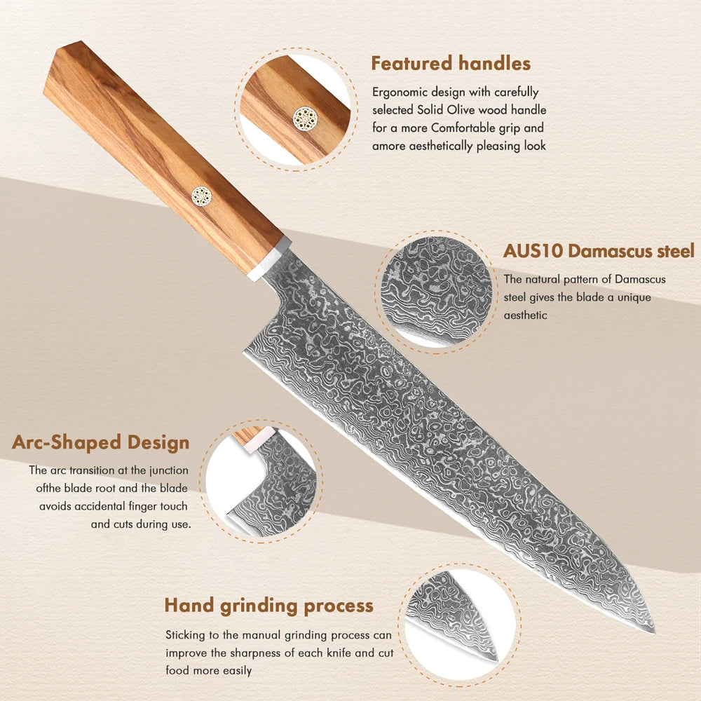 8.2" Japanese Chef Knife