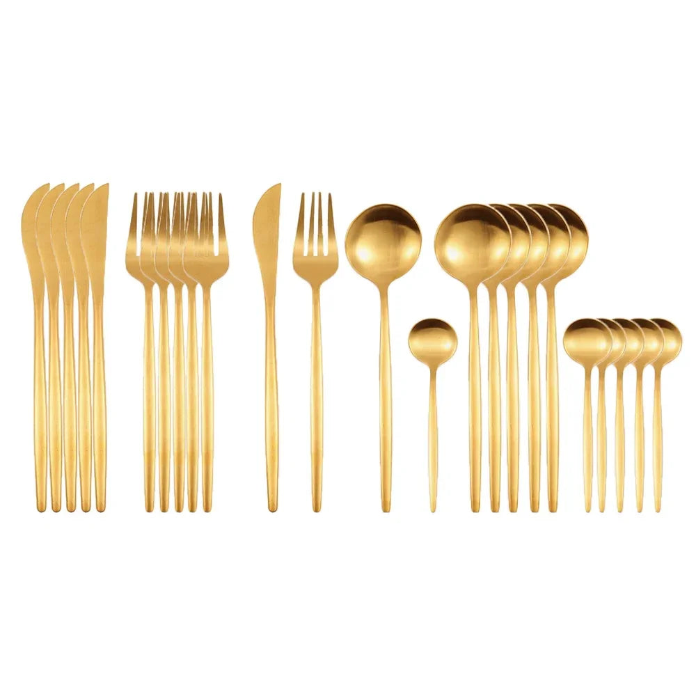 Stainless Steel Dinnerware Set