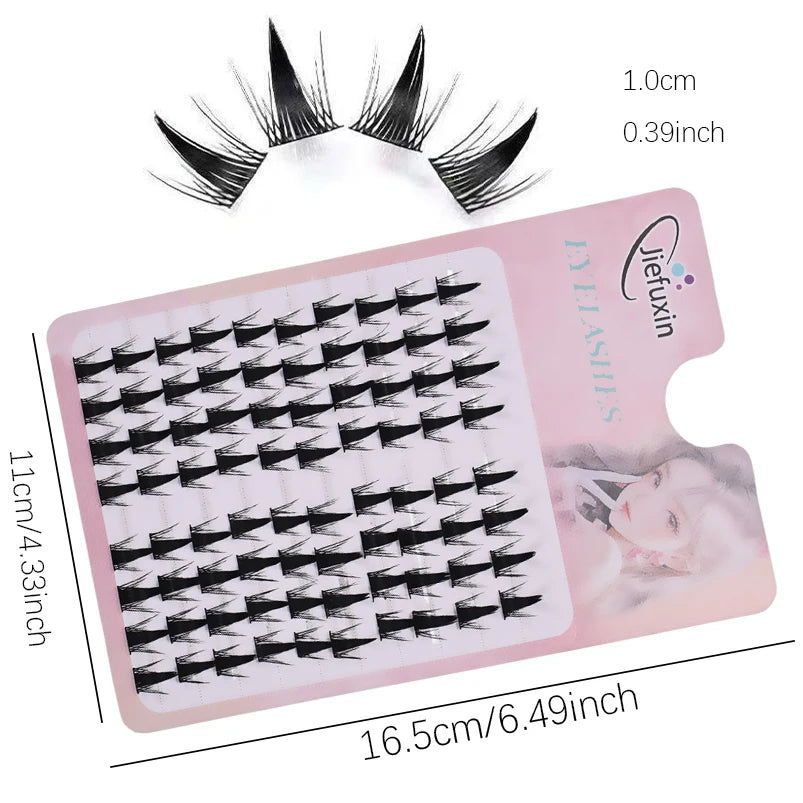 Anime Manga Style DIY Cluster Lashes