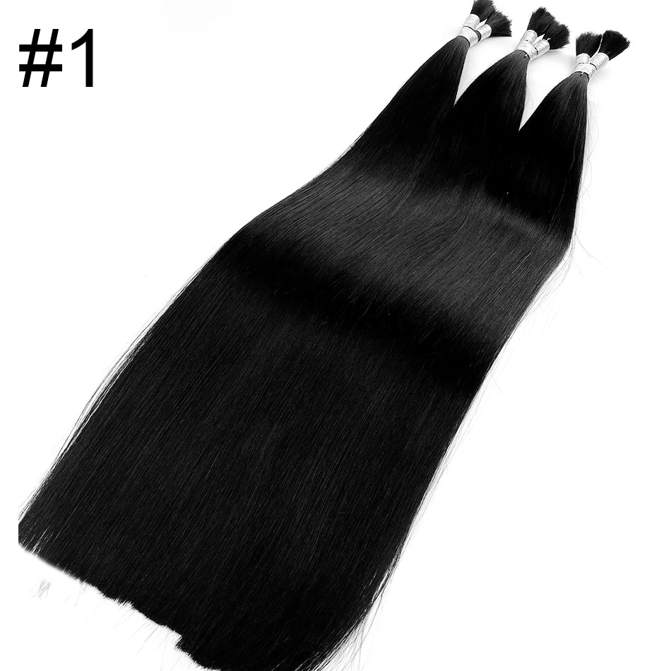 100% Human Hair Deep Wave Bulk Braiding Hair Unprocessed No Weft Boho Braids Human Hair Bulk Extensions Brazilian Remy Hair Curl