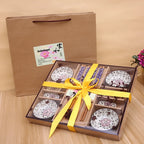 Japanese Style Cherry Blossom Ceramic Sushi Dishes