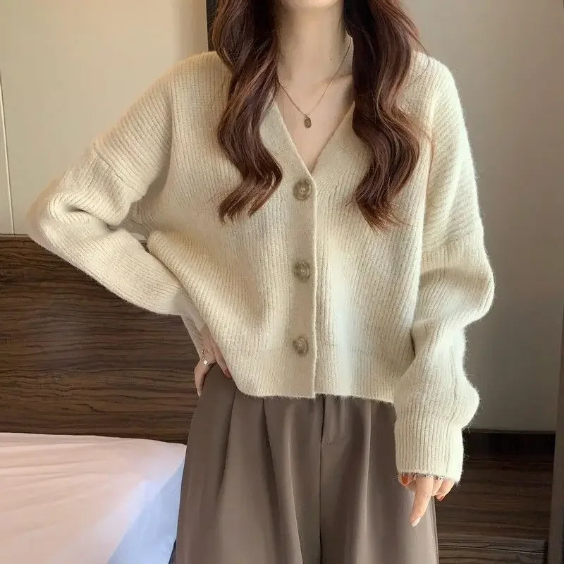 V Neck Cardigan