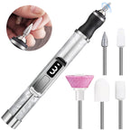 Rechargeable Electric Nail Drill Kit with 3 Modes and LED Display