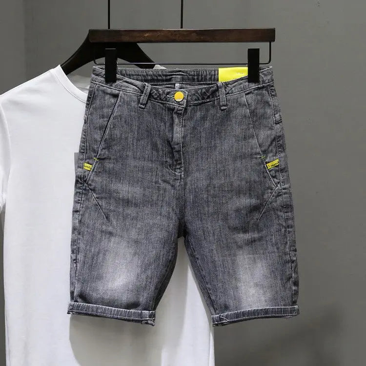 Denim Short Pants