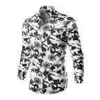Flower Pattern 3D Print Shirt