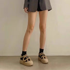 Warm Cotton Flat Bottom Slip-on Shoes