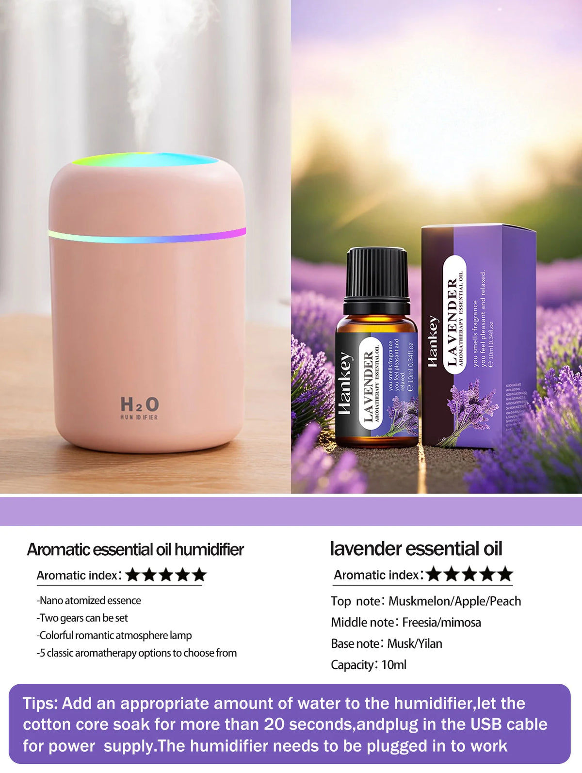 300ml Aromatherapy Diffuser