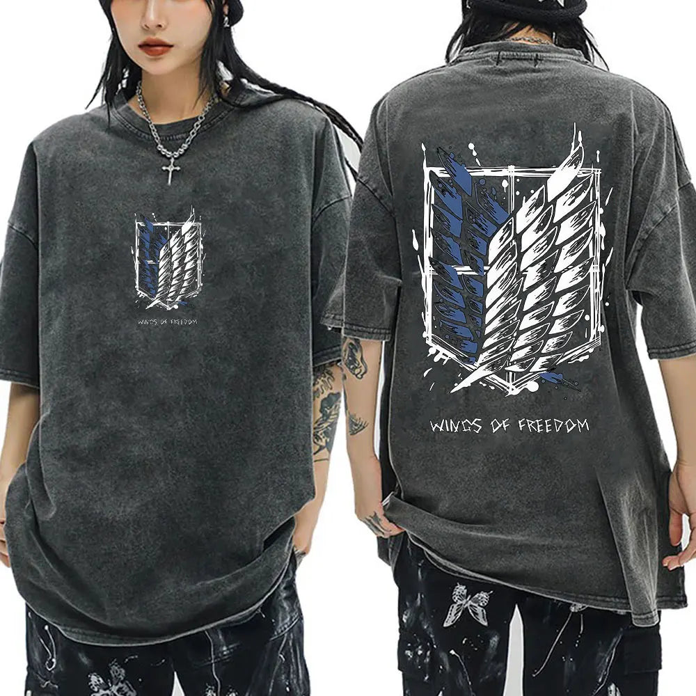Attack on Titan Washed T-Shirt