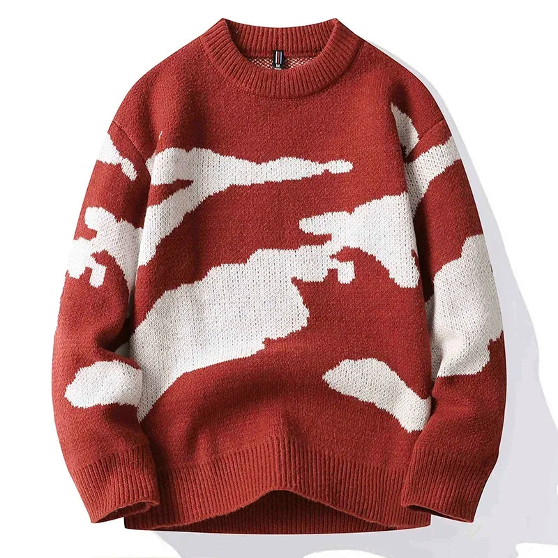 Cloud Pattern Sweater