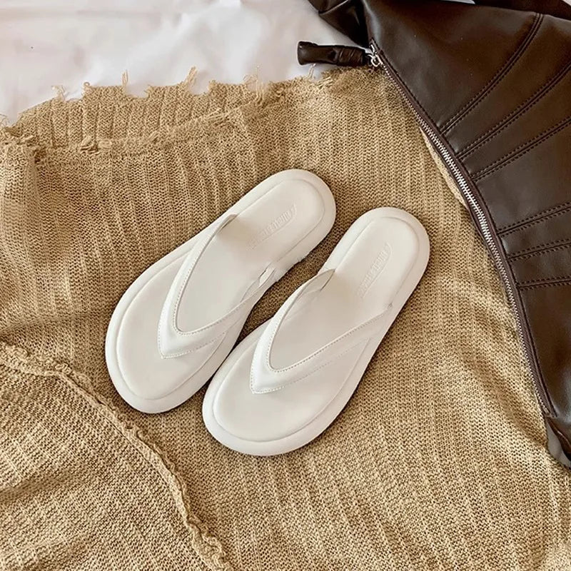candy color flip flops