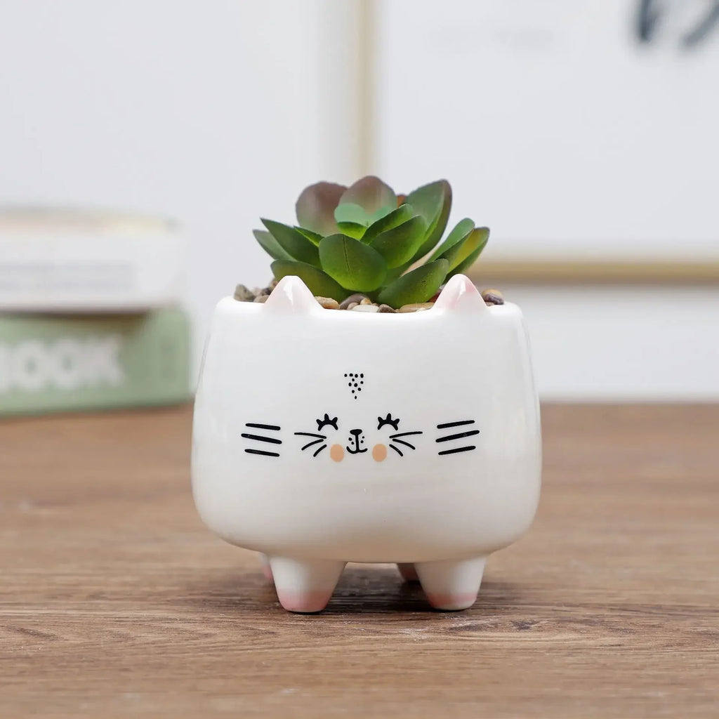 Nordic Style Ceramic Animal Flower Pot