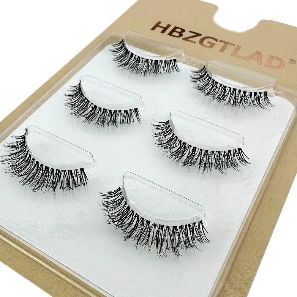 3Pairs Short Mink Lashes