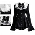 Lace Ruffles Strap Dress