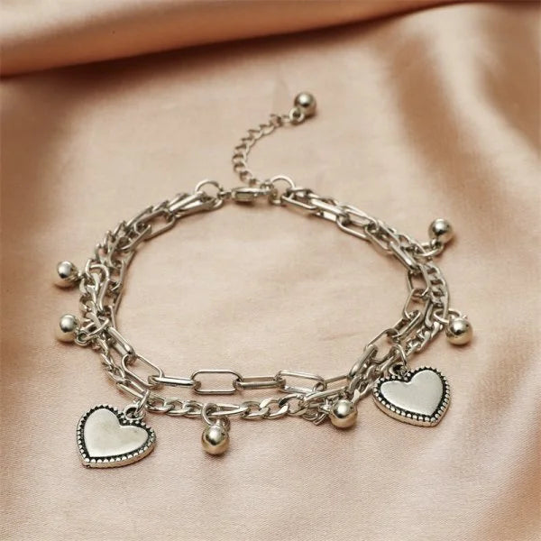 Sparkling Cherry Blossoms Butterfly Bracelet