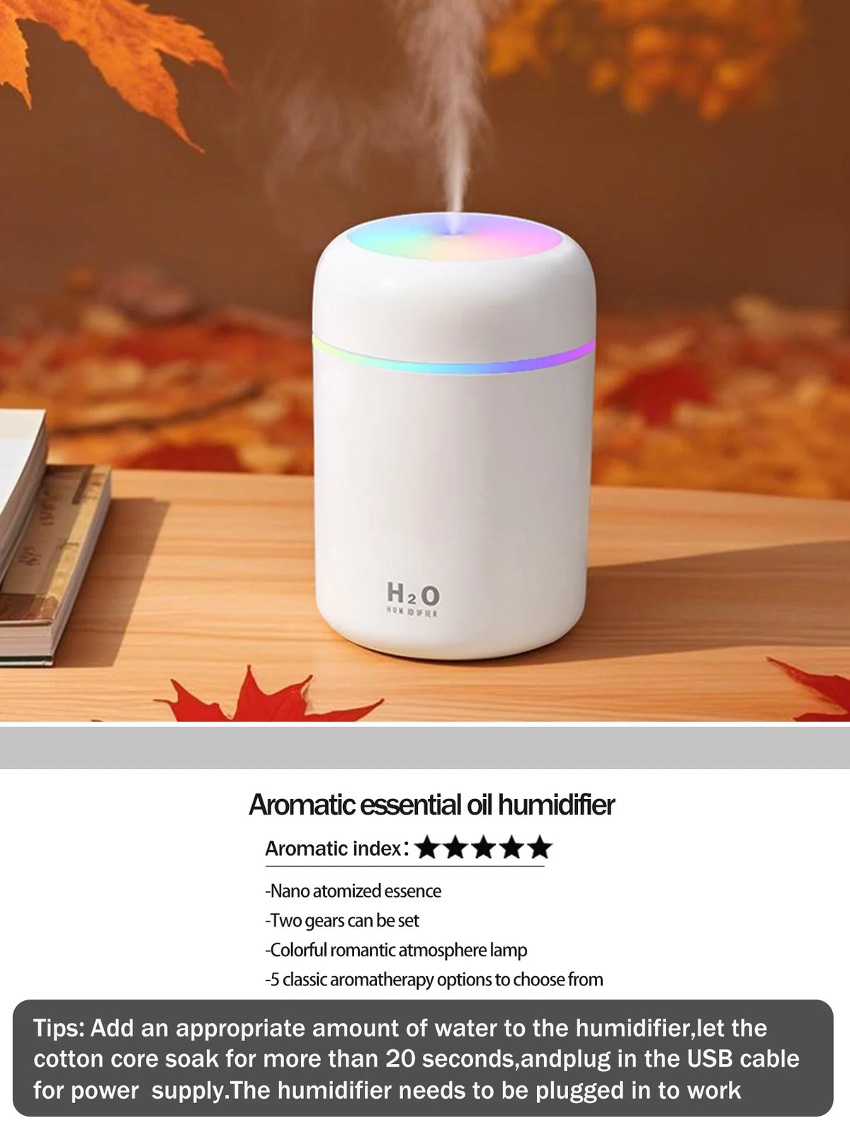 300ml Aromatherapy Diffuser