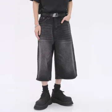 Baggy Denim Shorts