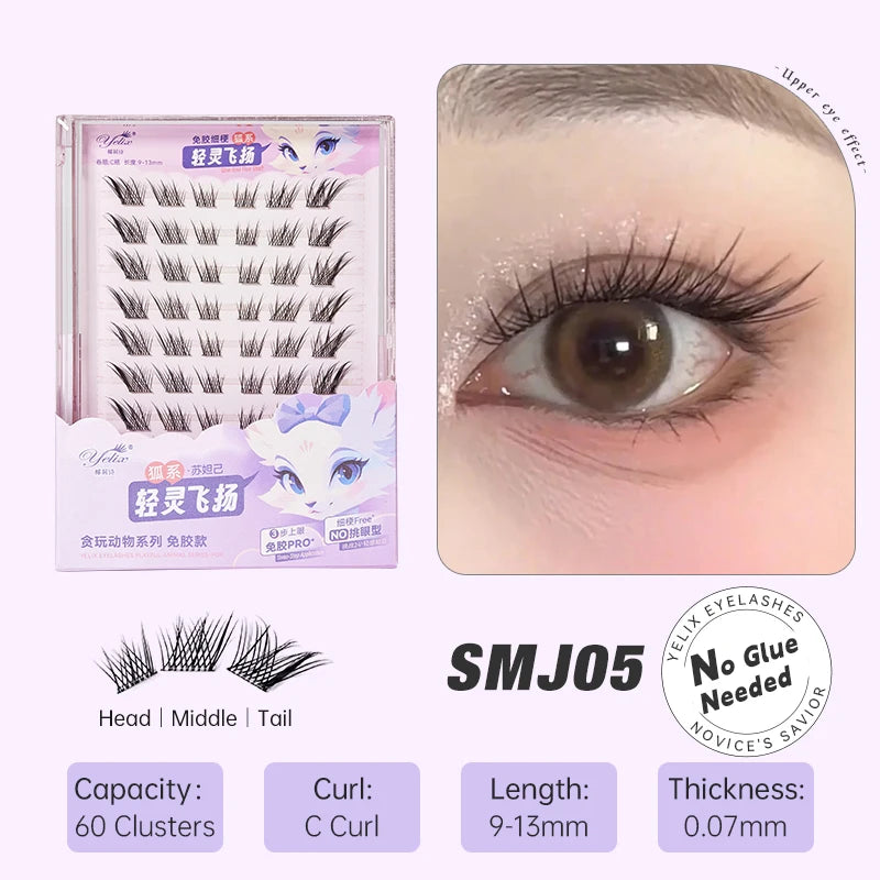 DIY Clusters Eyelashes
