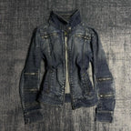 Washed Denim Coat