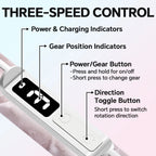 Rechargeable Electric Nail Drill Kit with 3 Modes and LED Display