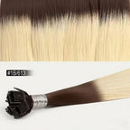 100% Human Hair for Women Straight Keratin Flat Tip Capsule High Quality Flat Tip Hair Extension Human Hair Natural 613# Ombre