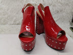 Rivet Chunky High Heels