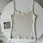 Lace Trim Tank Top