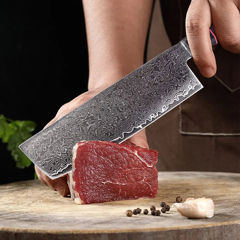 Damascus Steel Kitchen Knife