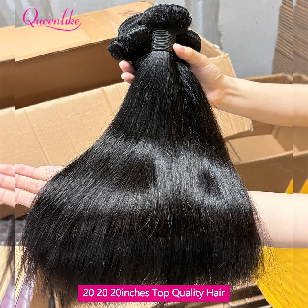 Straight Human Hair Bundles