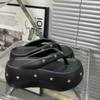 Wedge Platform Flip Flops