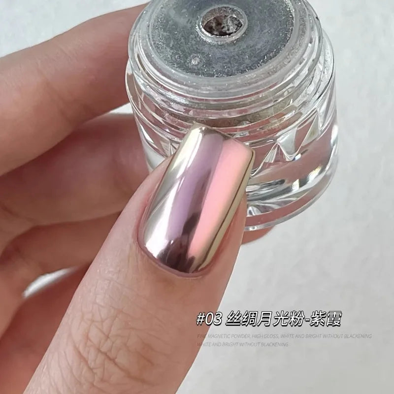 Plating Aurora Chrome Nail Powder