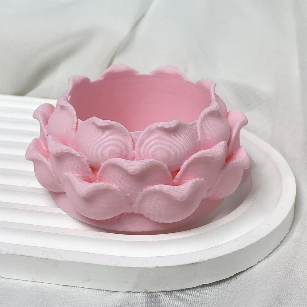Lotus Shaped Succulent Plant Pot