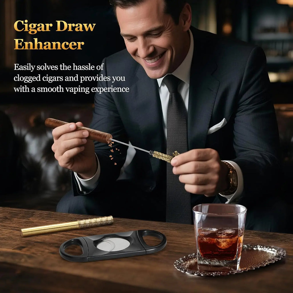 Leather Travel Cigar Humidor
