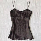 Lace Spliced Halter Tank