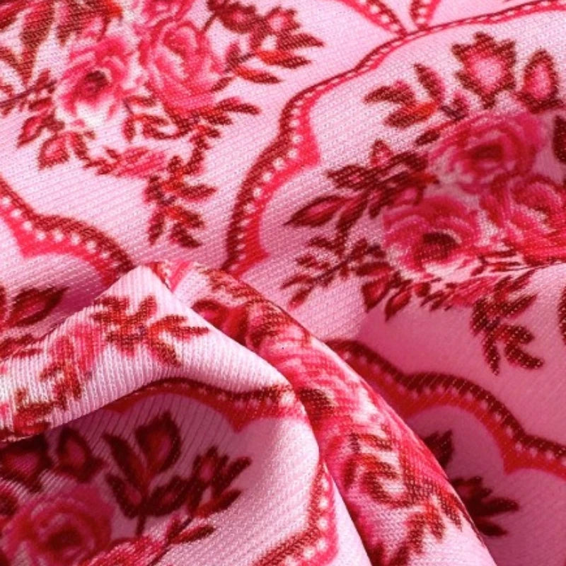 Bikini de moda con estampado floral para mujer, traje de baño de dos piezas, conjunto de bikini, bañador, купальник женский