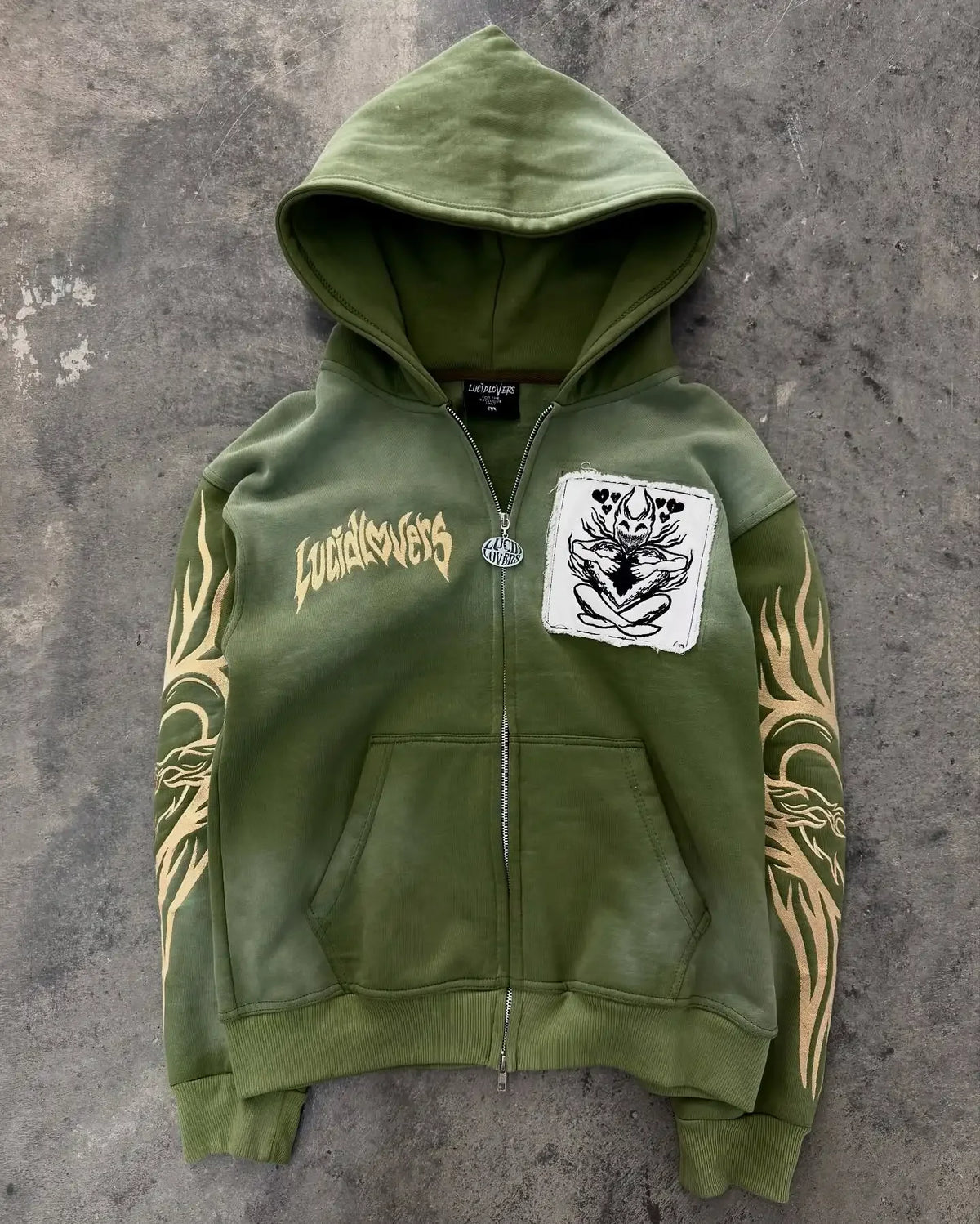 Tendencia de moda urbana Y2K, sudadera con capucha y cremallera con cuello de piel, estilo Harajuku, informal, holgada, gruesa, unisex, cálida.