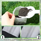 100-1000PCS Biodegradable Seedling Bags