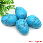 22x30mm Egg Crafts Natural Stone Healing Crystal