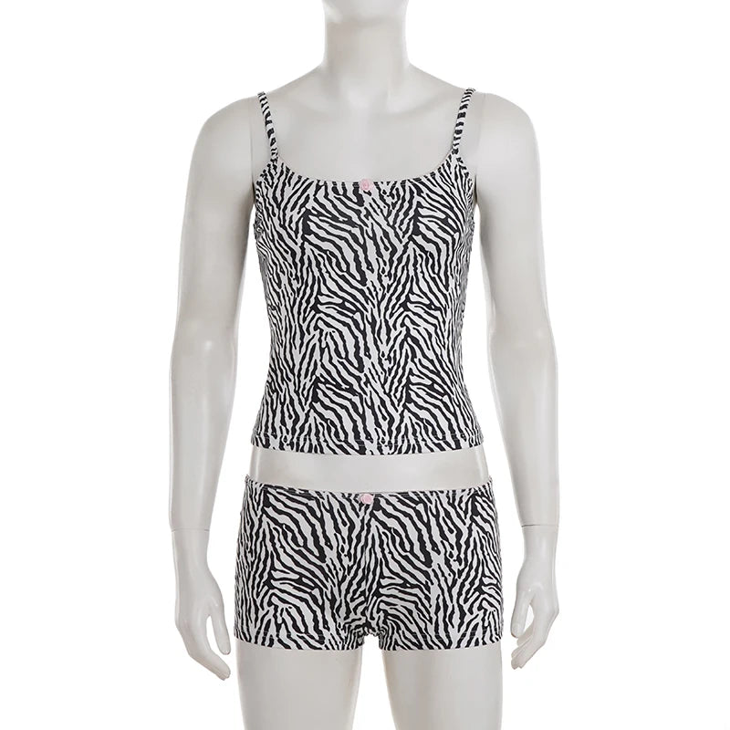 Zebra Print 2 Piece Set