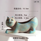 Nordic Style Ceramic Animal Flower Pot