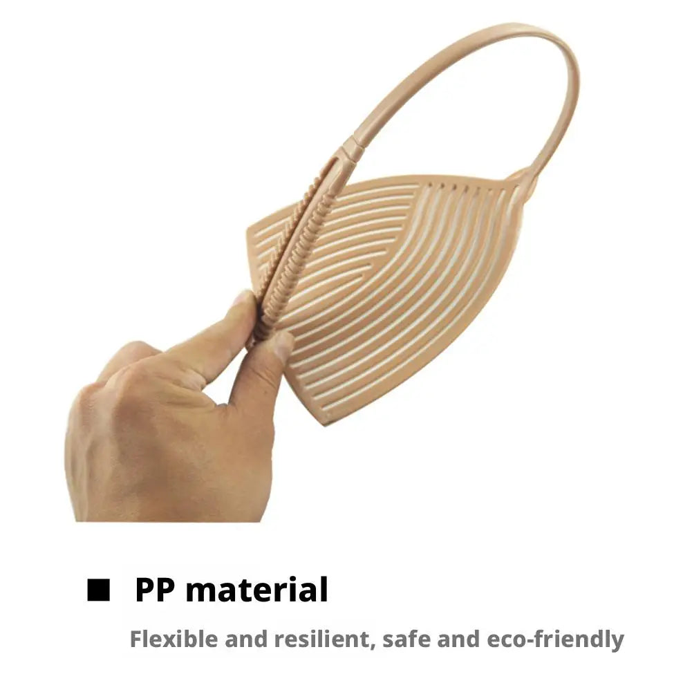 Thickened Striped plastic fly swatter