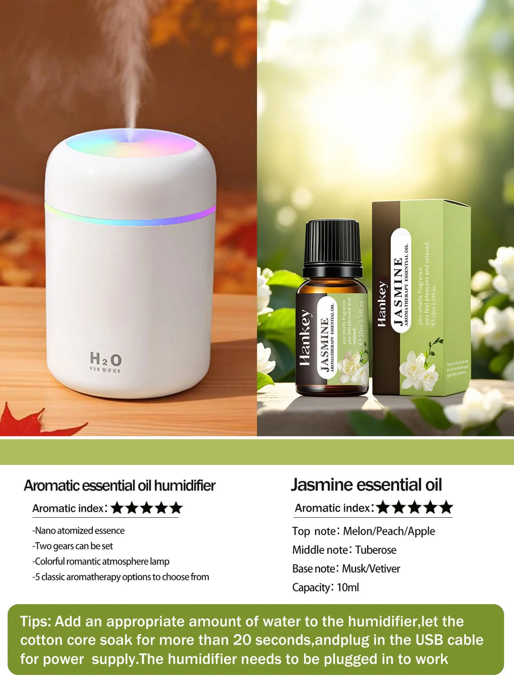 300ml Aromatherapy Diffuser
