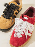 1 Pair Silk Lace Shoelaces