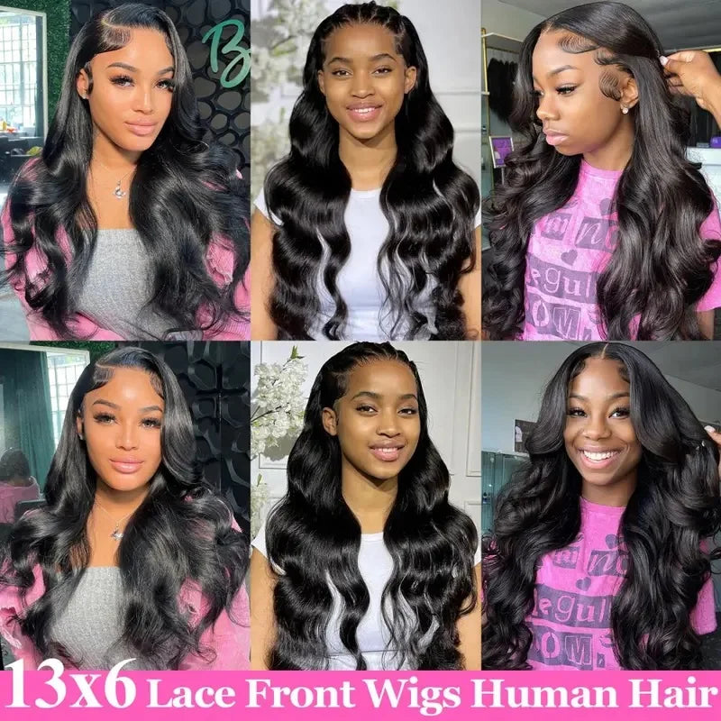 Body Wave 13x6 Lace Front Human Hair Wig