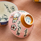 Japanese Cartoon Rabbit Ceramic Bowl
