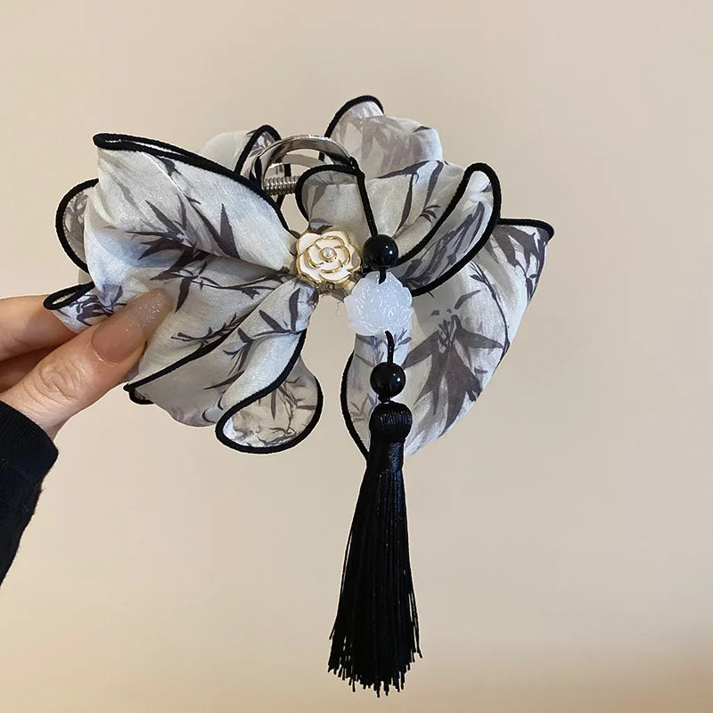 New Chinese Style Kniting Butterfly Hair Claws