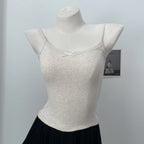 Lace Trim Tank Top