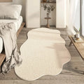 Cream Style Irregular Carpet