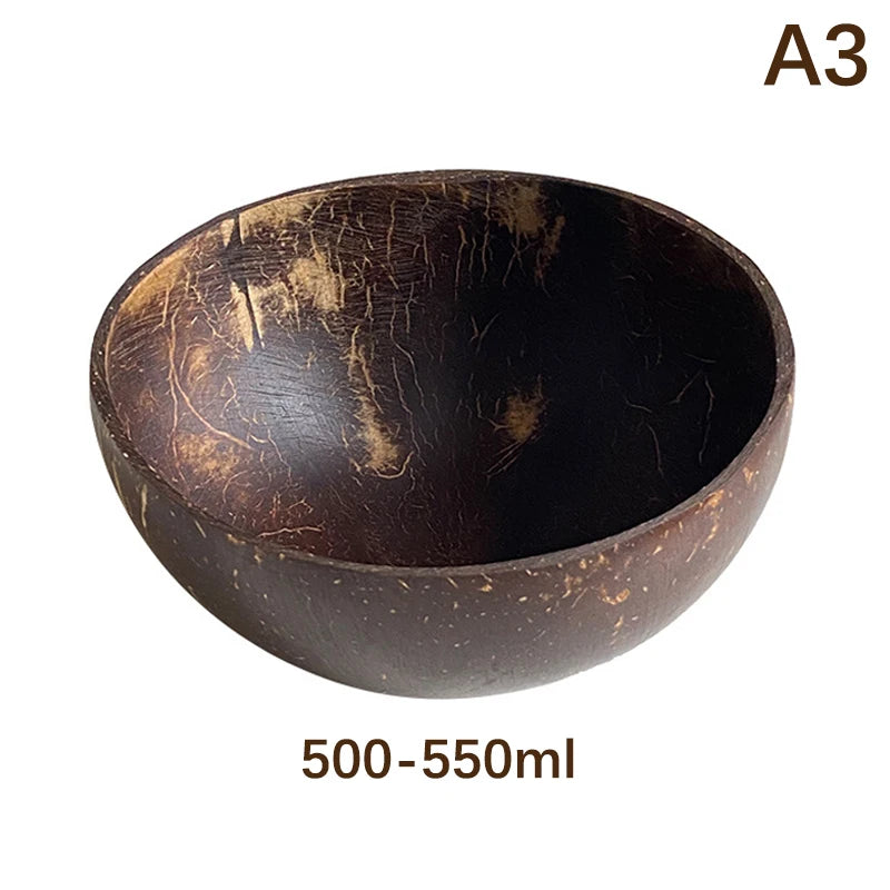 Natural Coconut Bowl Set